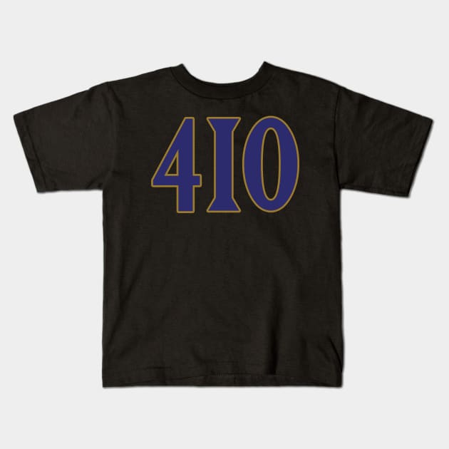 Baltimore LYFE the 410!!! Kids T-Shirt by OffesniveLine